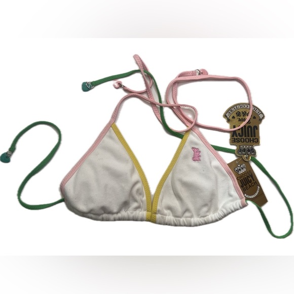 RARE JUICY COUTURE VINTAGE Y2K 2 pc swimwear small - Picture 5 of 10